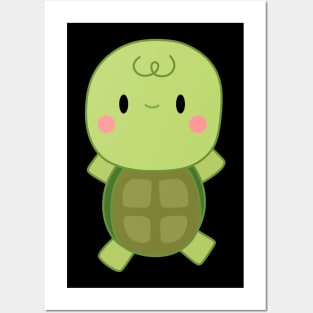 Cute turtle Posters and Art